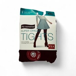 Women's brand new Opaque tights XXL plus NO Nonsense